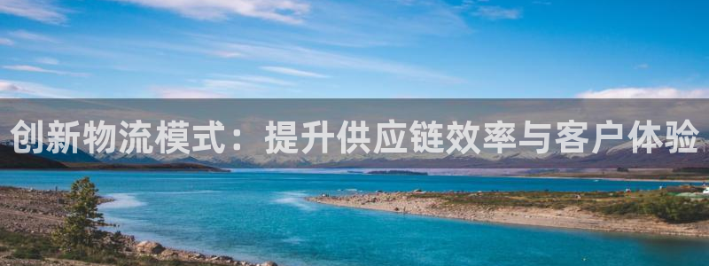 ,优游国际注册与教程:创新物流模式: