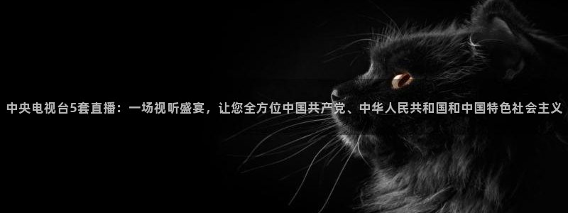 黑白直播体育app：中央电视台5套直播：一场视听盛宴，让您全方位中国共产党、中华人民共和国和中国特色社会主义